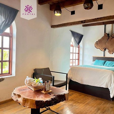Hotel Portal & Suites Ciudad Hidalgo المظهر الخارجي الصورة