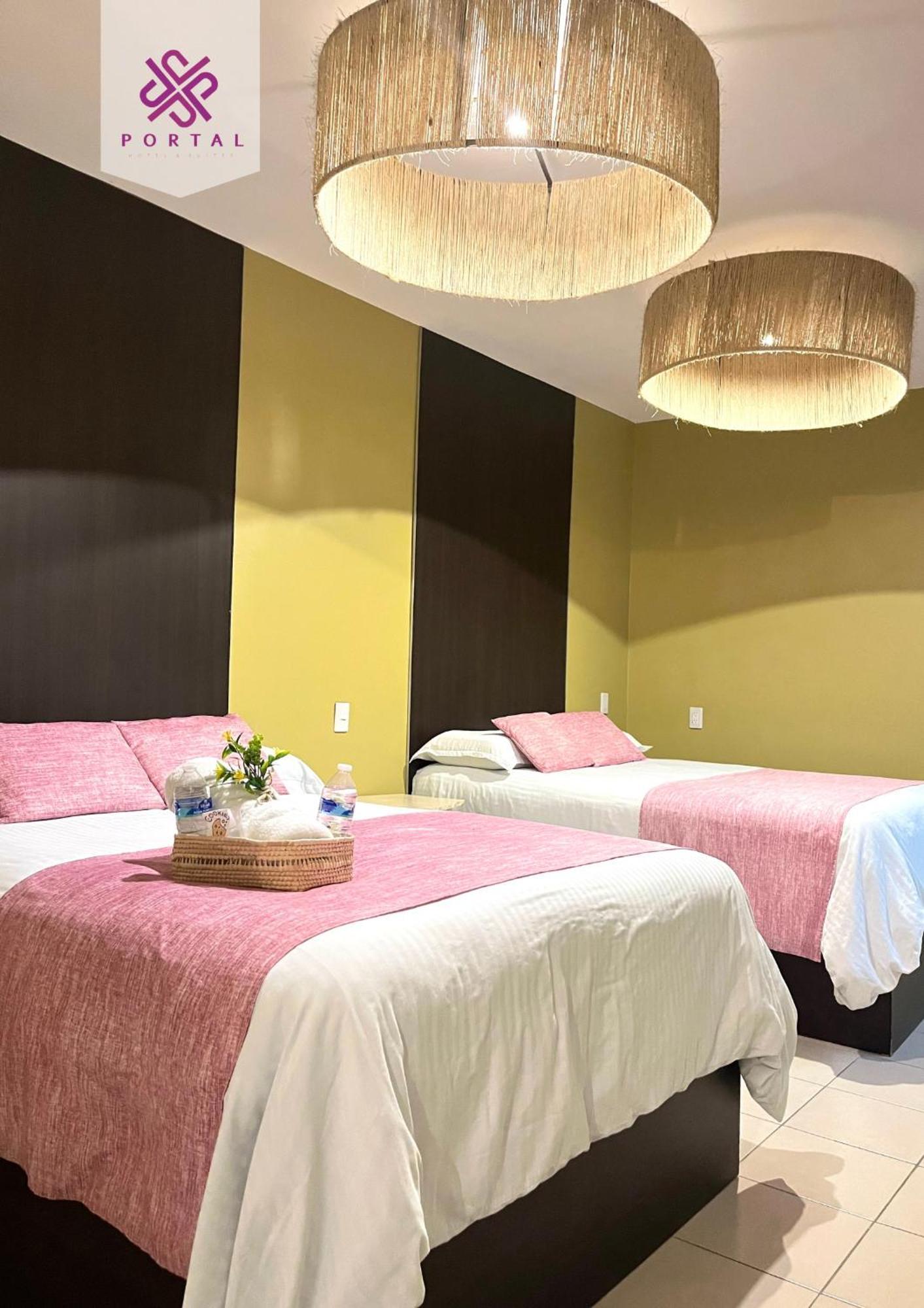 Hotel Portal & Suites Ciudad Hidalgo المظهر الخارجي الصورة