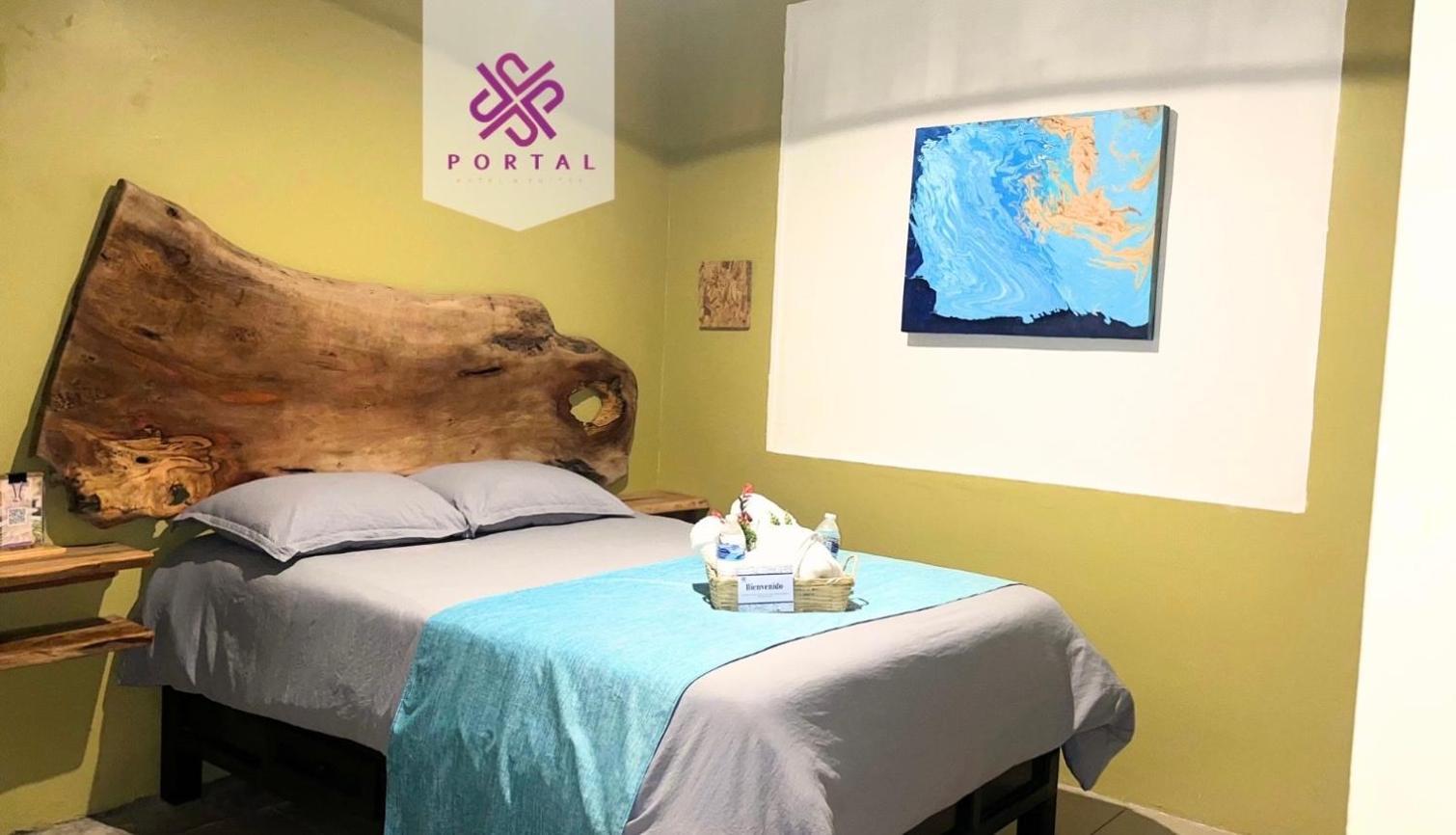 Hotel Portal & Suites Ciudad Hidalgo المظهر الخارجي الصورة